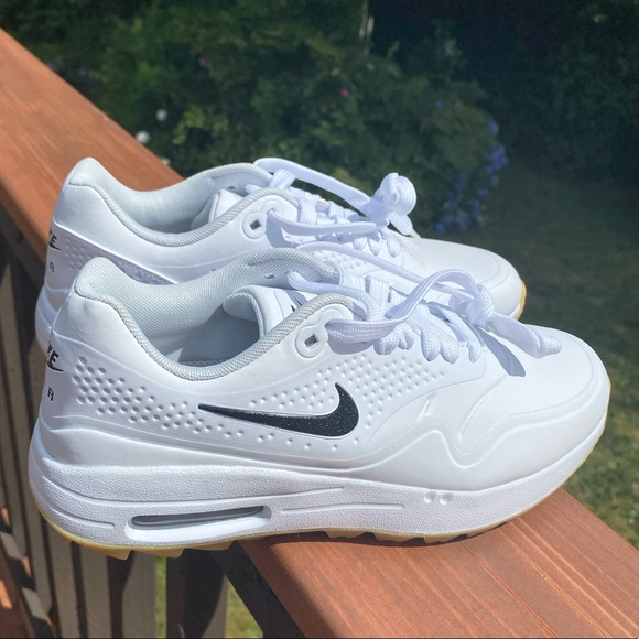 nike air max 1 golf shoes white gum